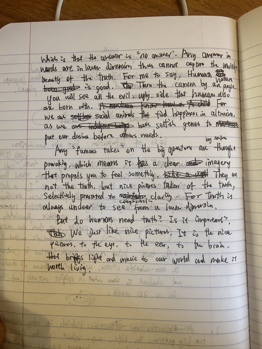 First draft, page 2